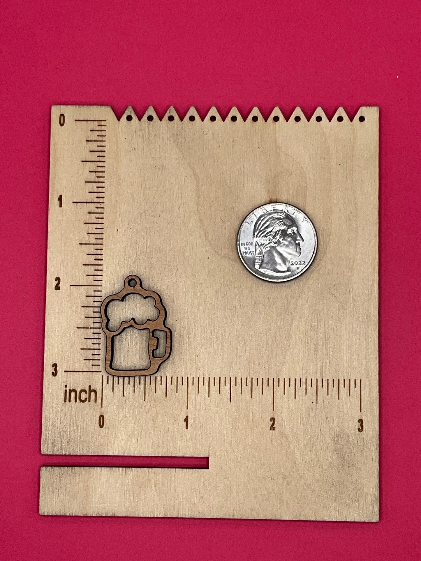 Blank Beer wooden bezels