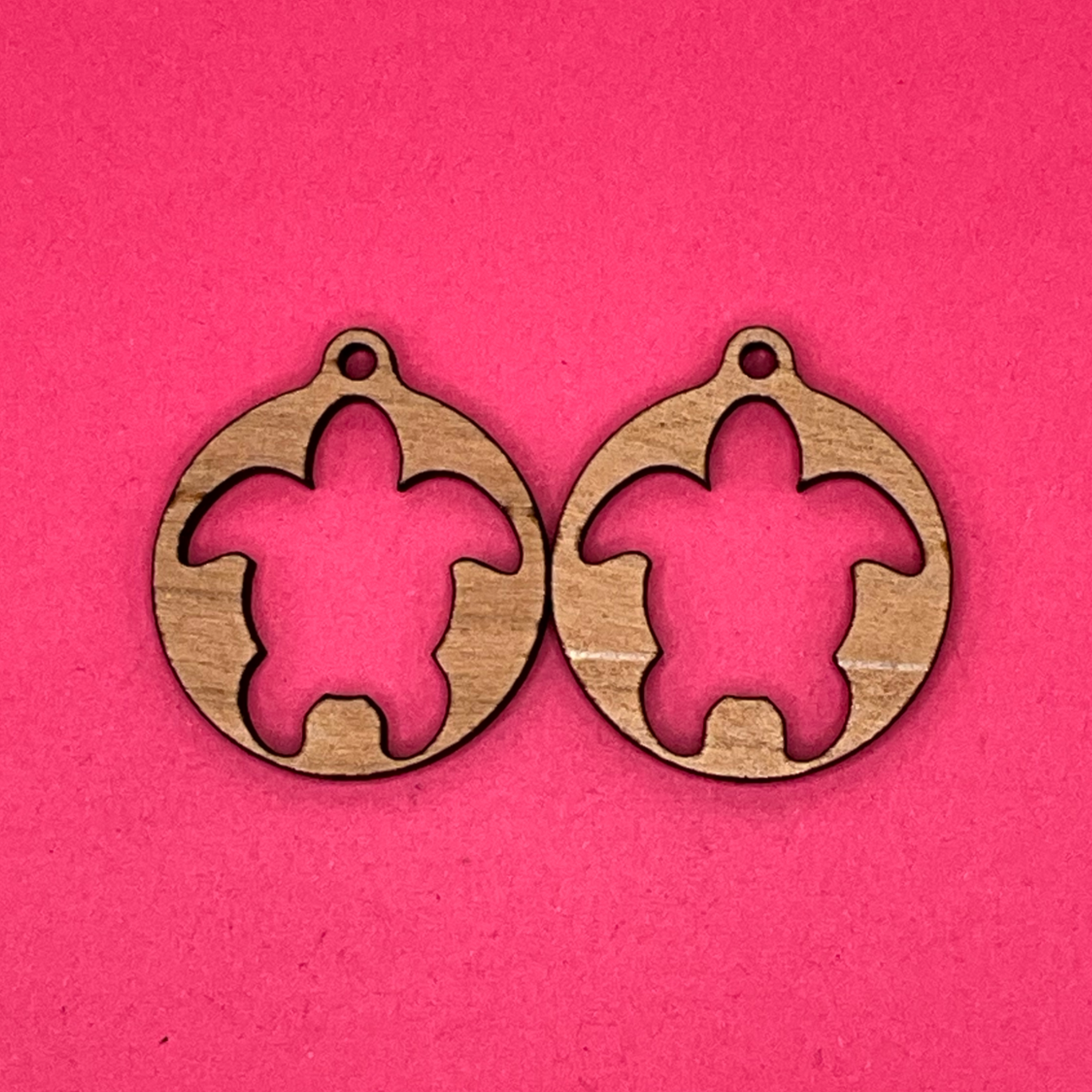 Blank Turtle Hoop wooden bezels
