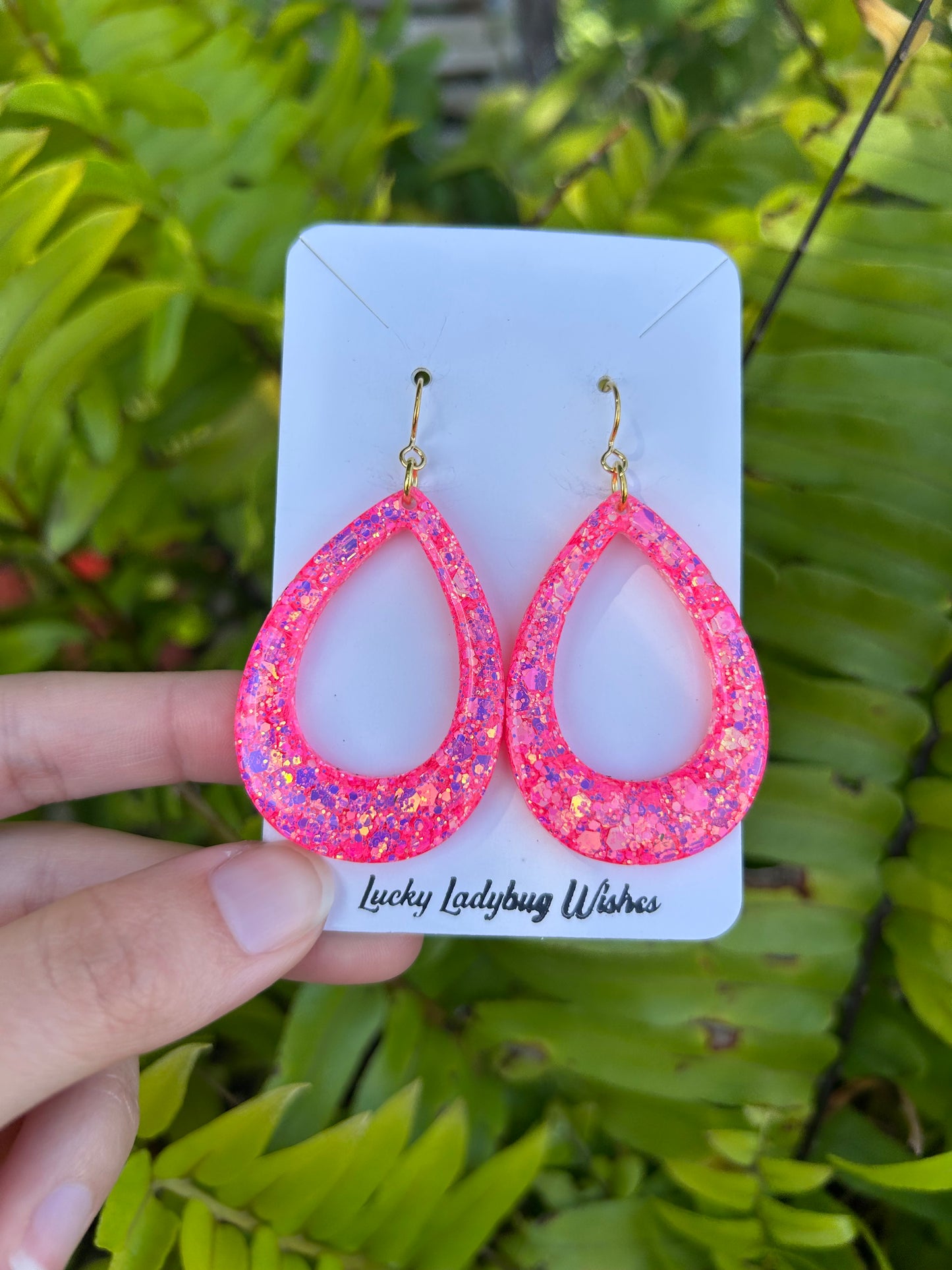 Big Peony earrings