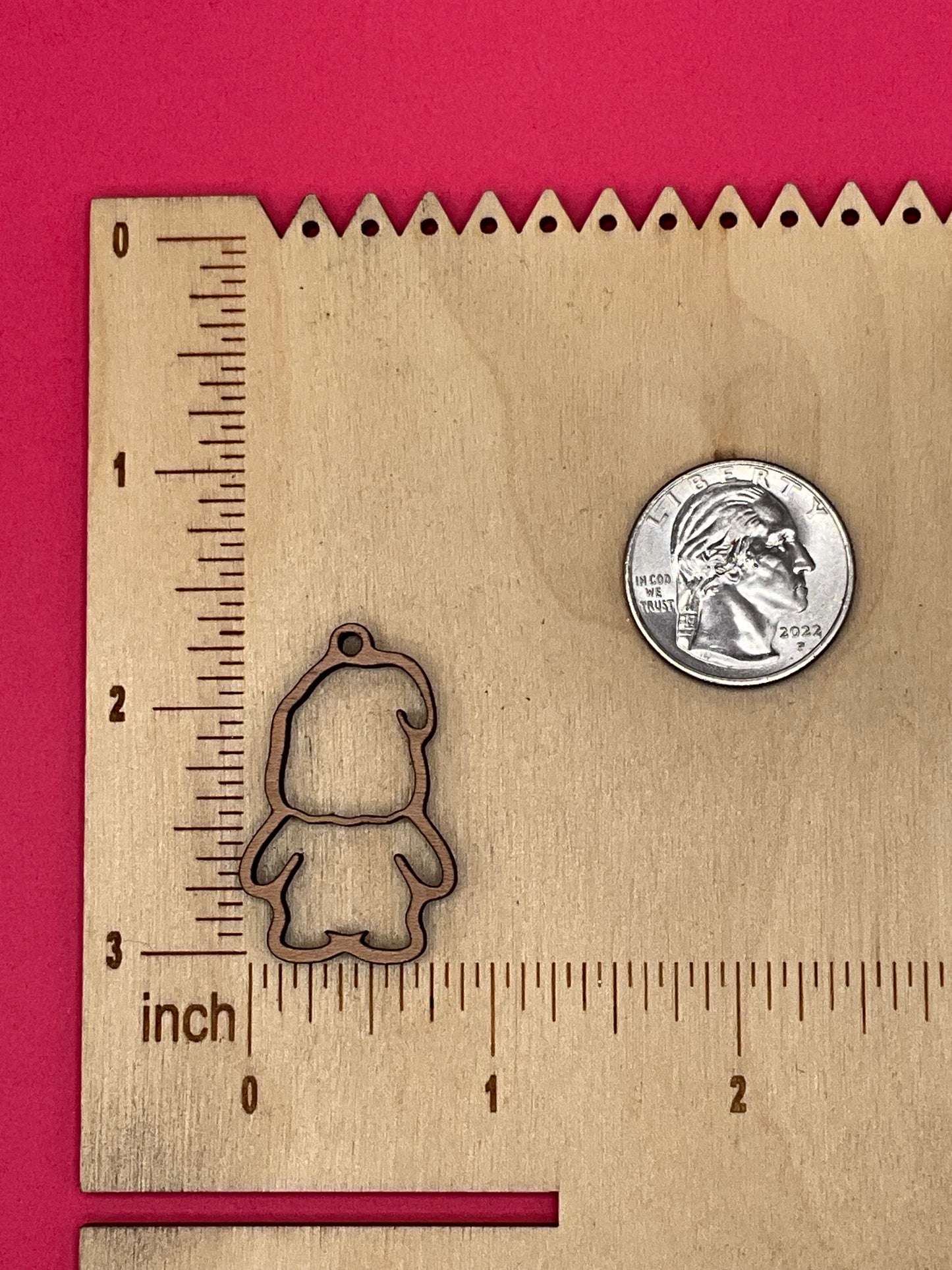 Blank Boogie Man wooden bezels