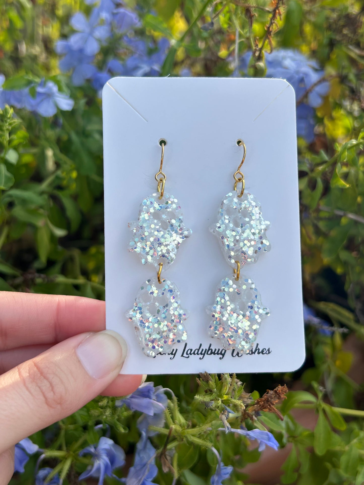 Ghost earrings