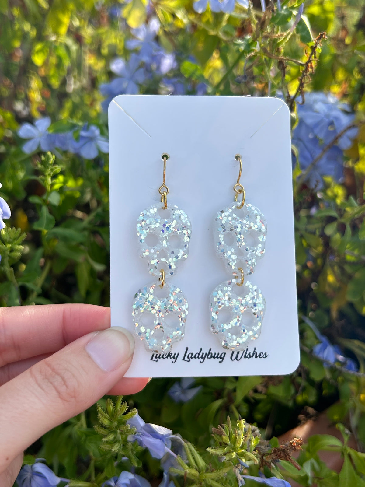 Skull earrings