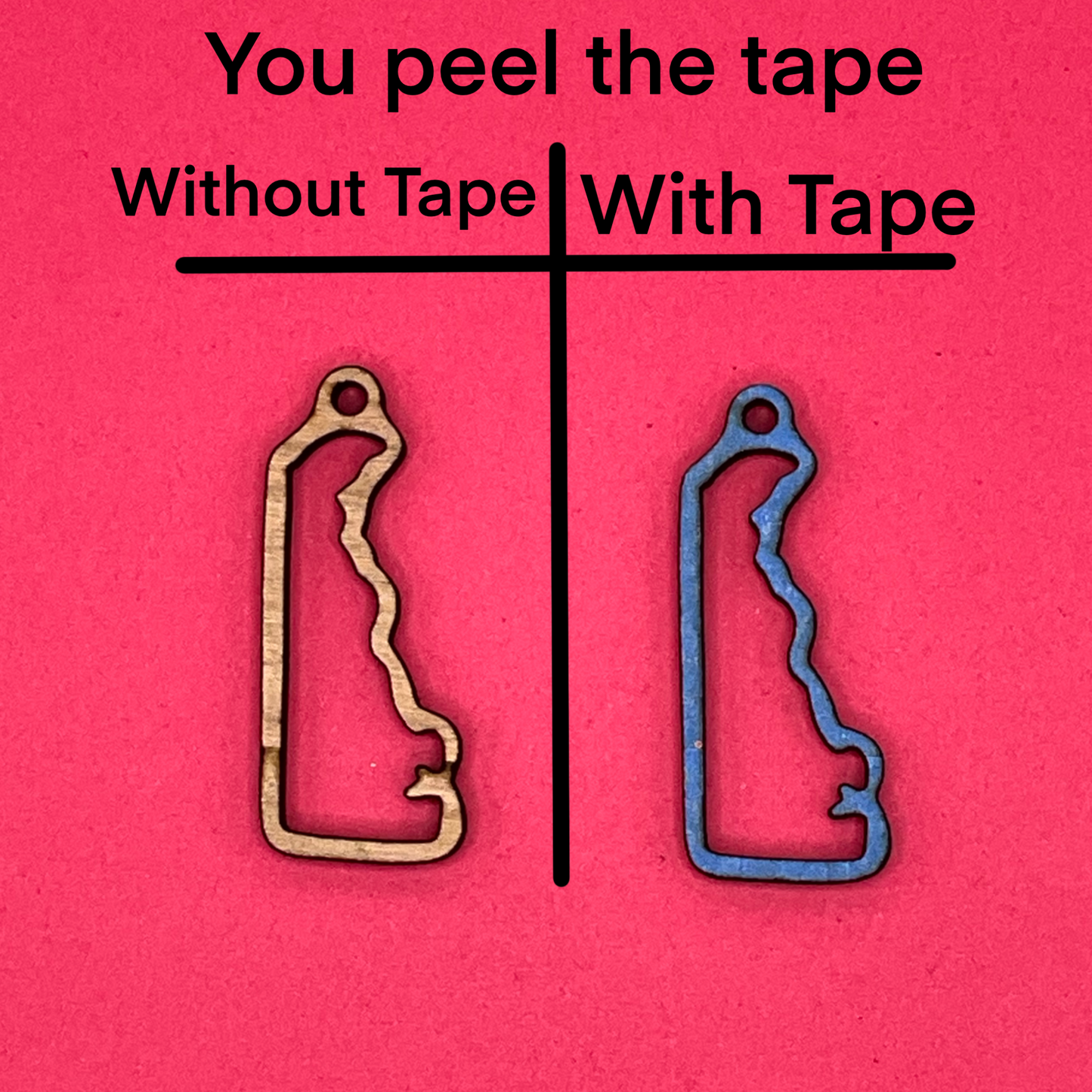 Blank Delaware wooden bezel