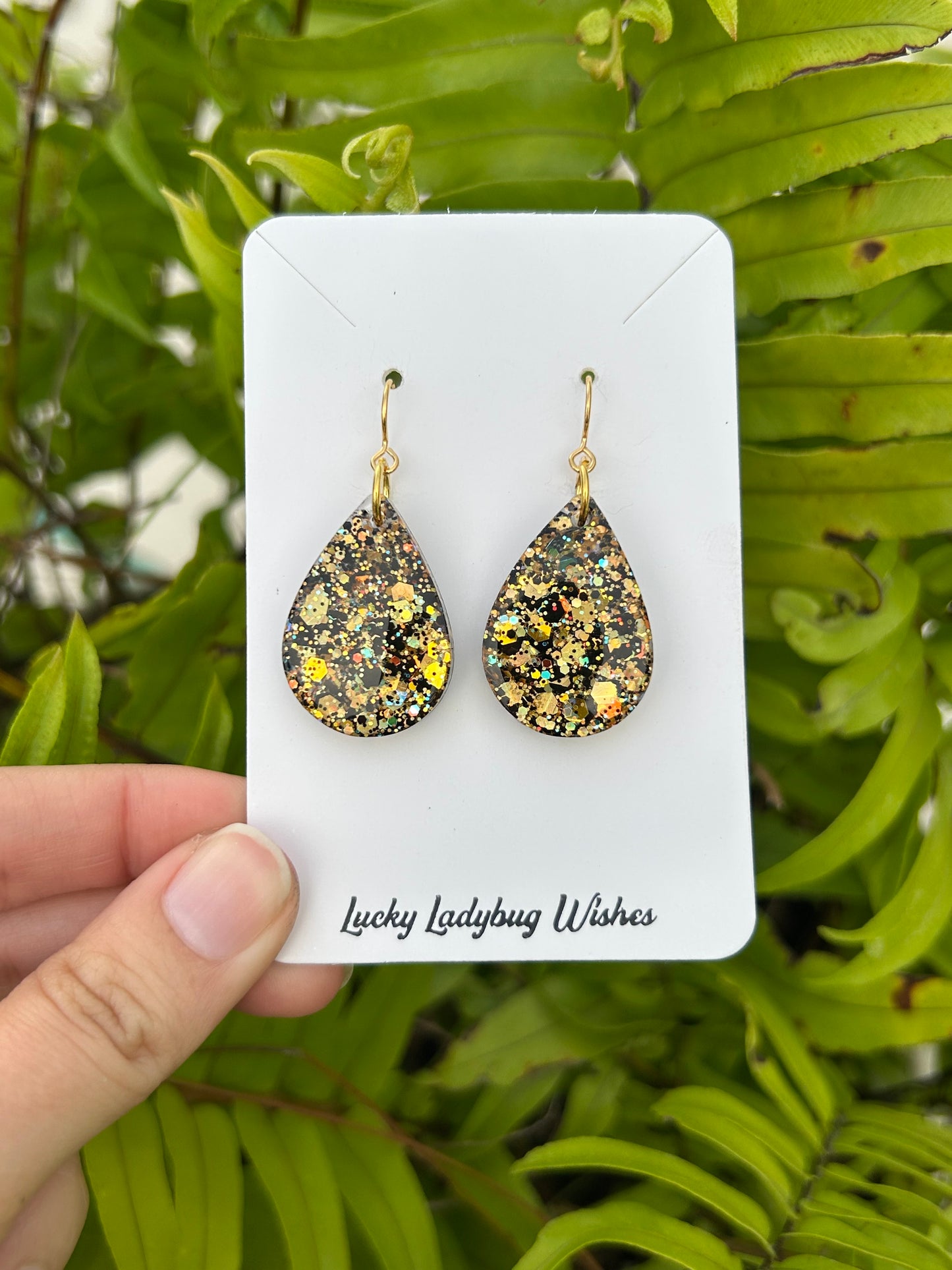 Small Queen Bee earrings