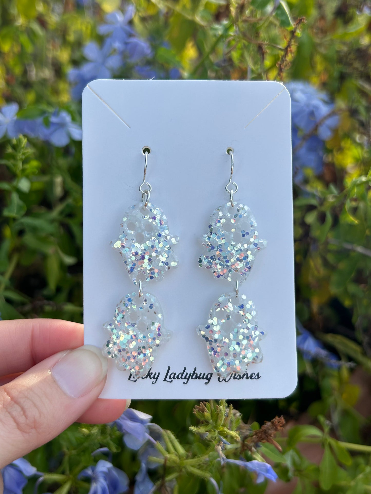 Ghost earrings
