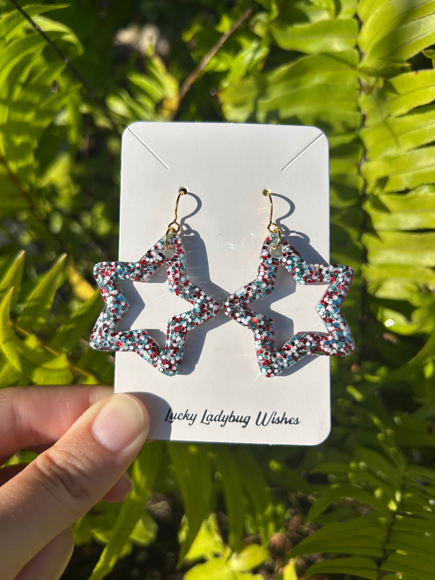 Big Star earrings