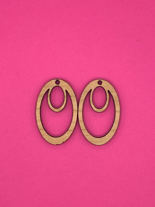 Blank Brooke wooden bezel
