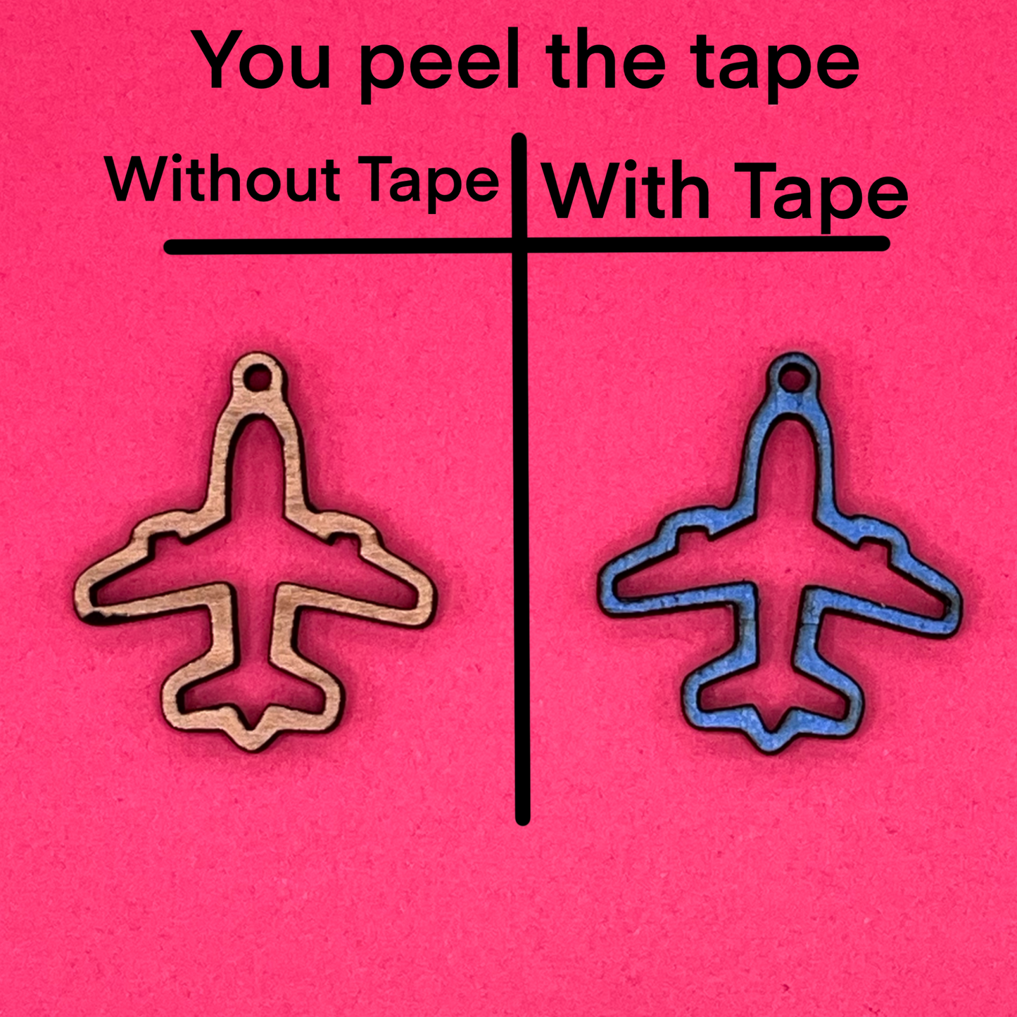 Blank Plane wooden bezels