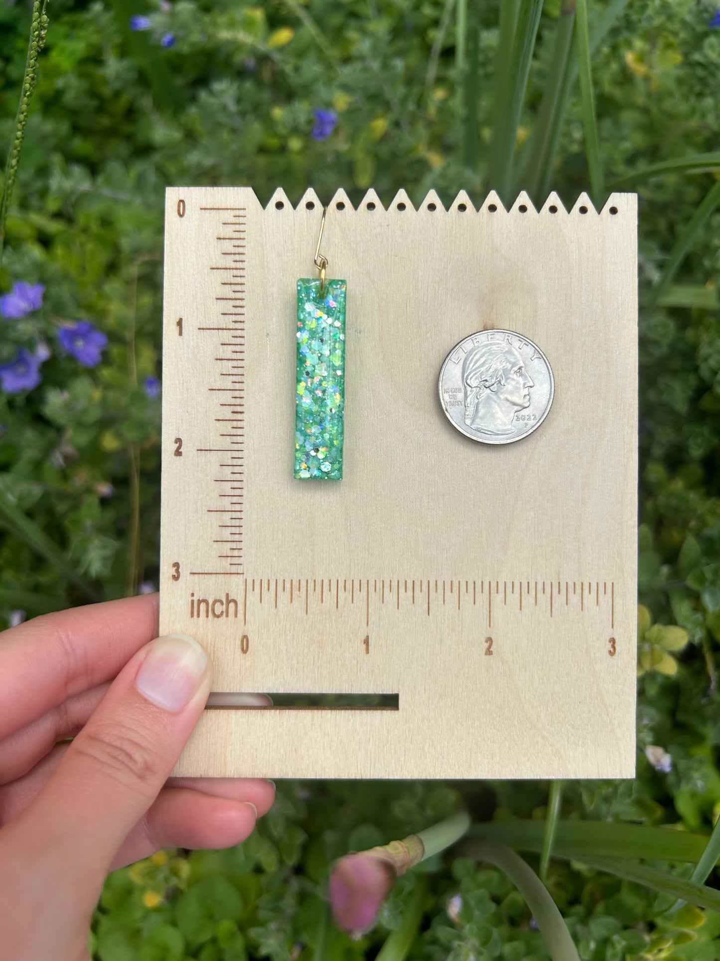 Small Sea-Glass earrings