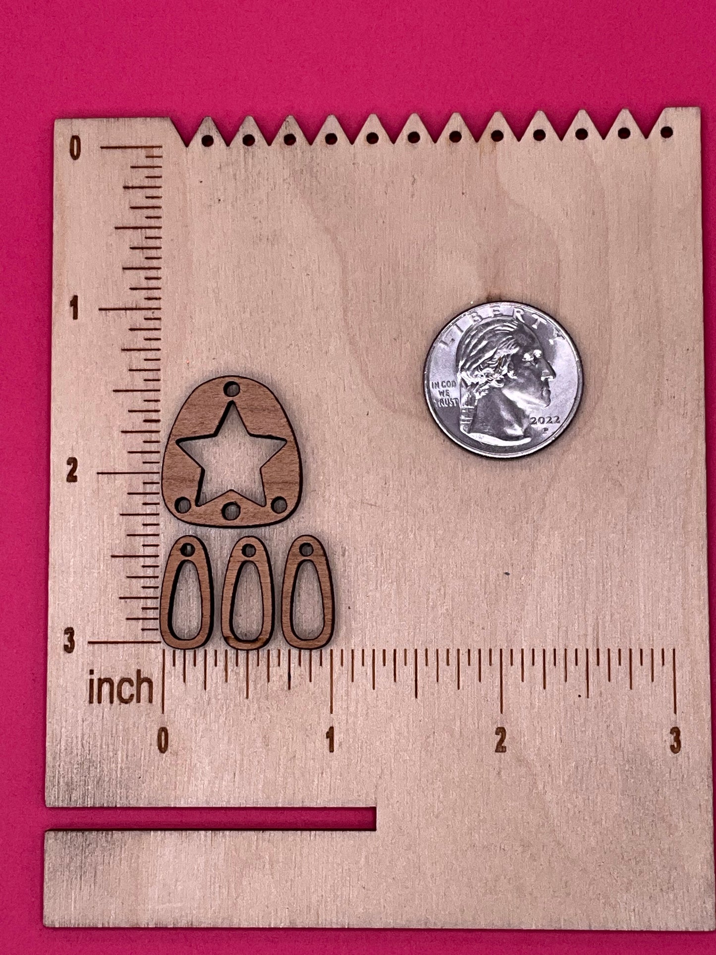 Blank Patriotic wooden bezels
