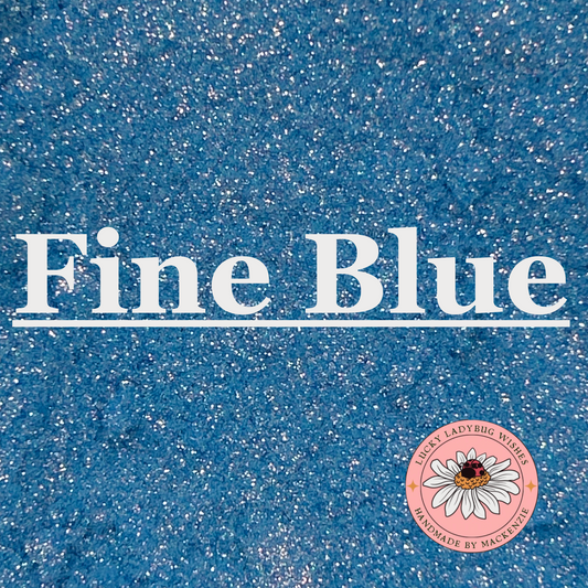 Fine Blue fluorescent Glitter