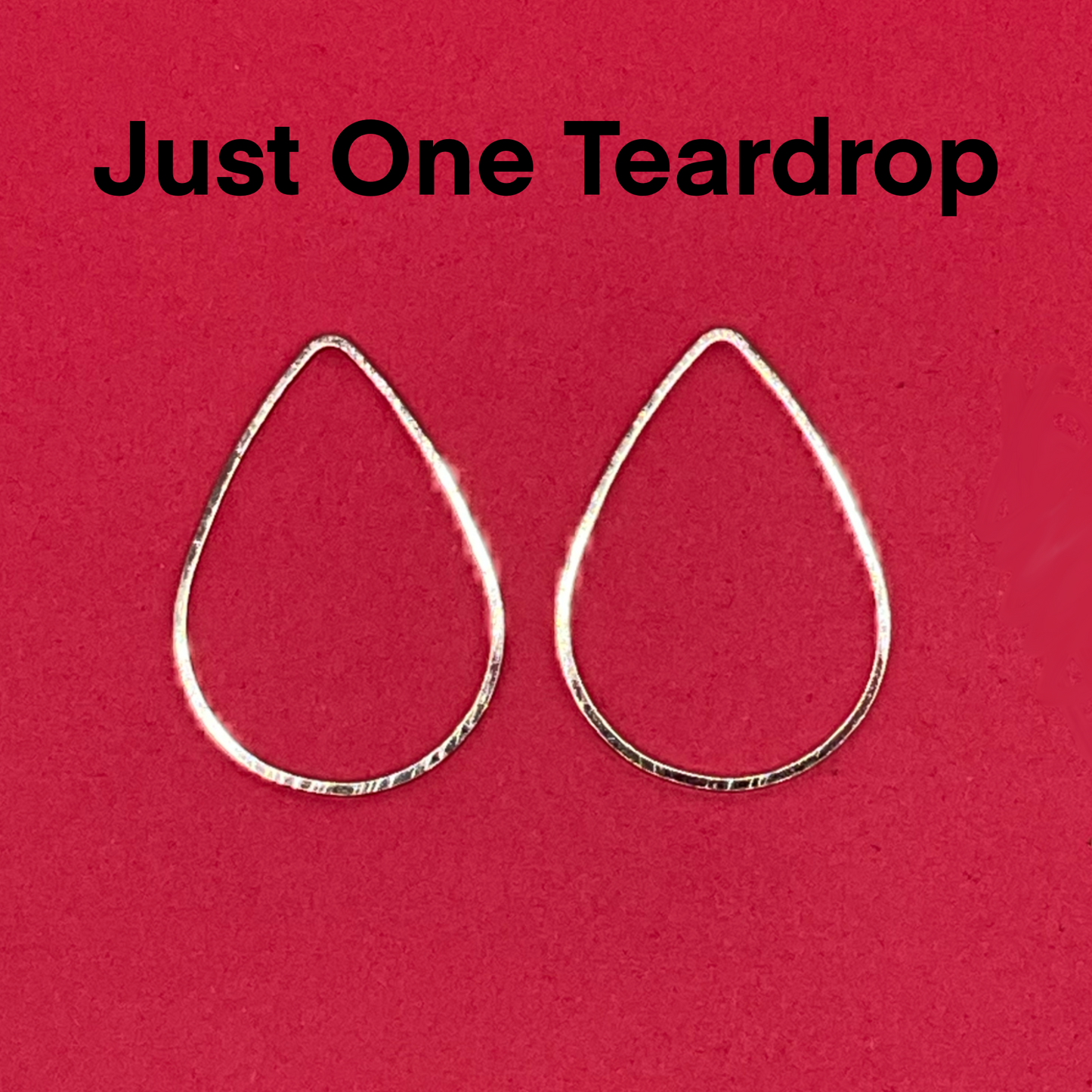 Teardrop metal bezels