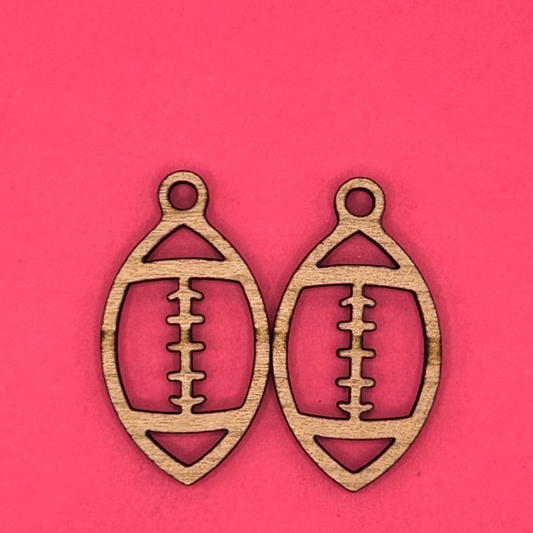 Blank Footballs wooden bezels