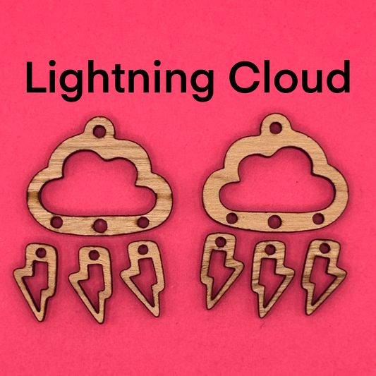 Blank Cloud wooden bezels