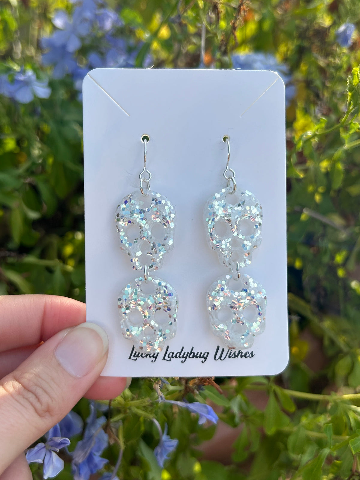 Skull earrings