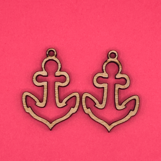 Blank Anchors wooden bezels