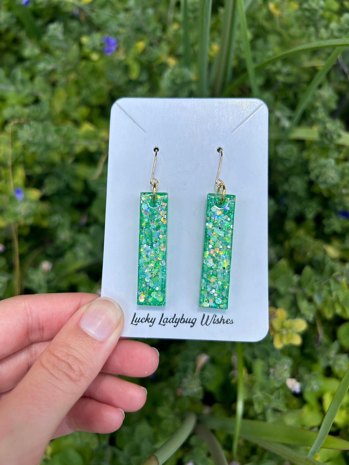 Small Sea-Glass earrings