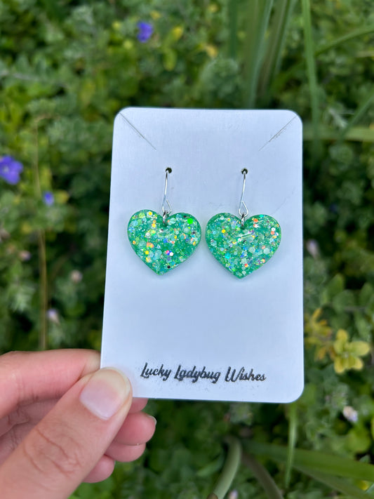 Small Sea-Glass earrings