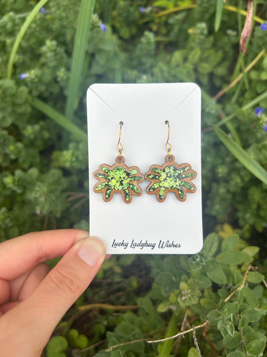 Spider earrings