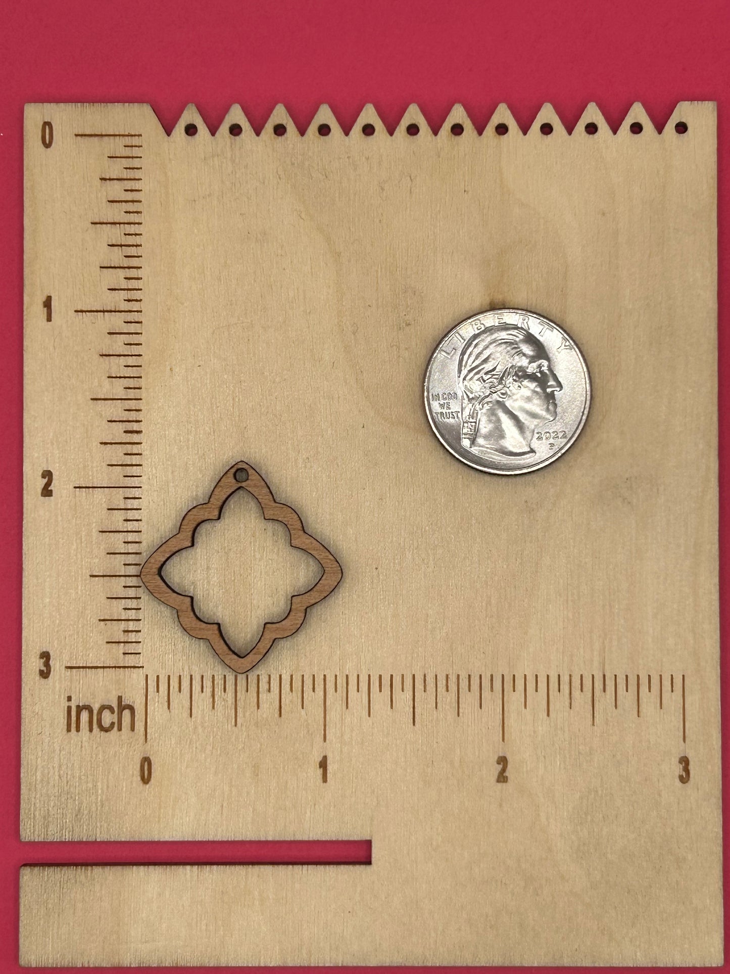 Blank Willow wooden bezel