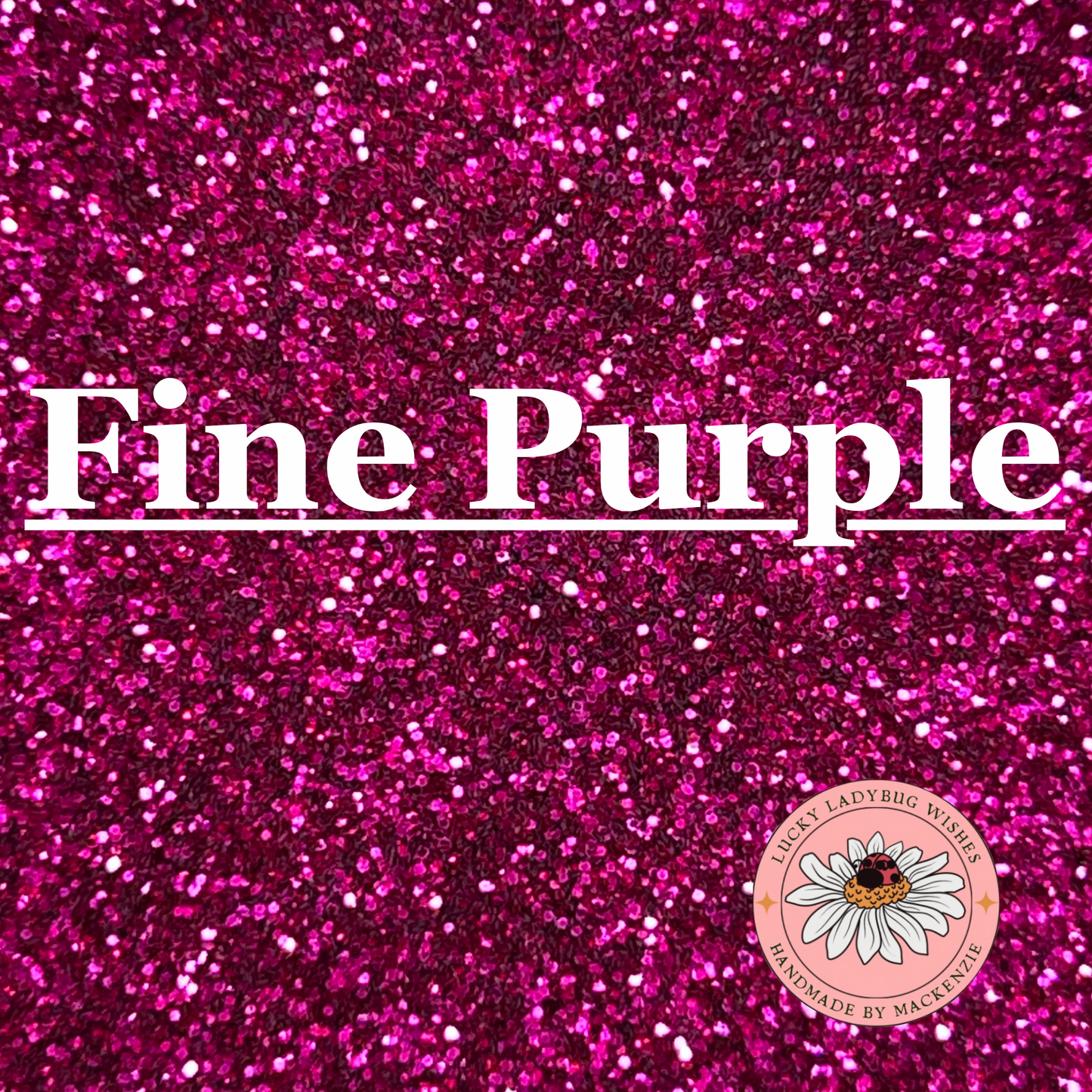 Fine Dark Purple Glitter