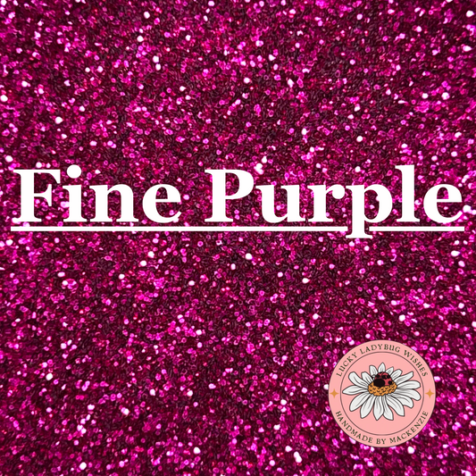 Fine Dark Purple Glitter