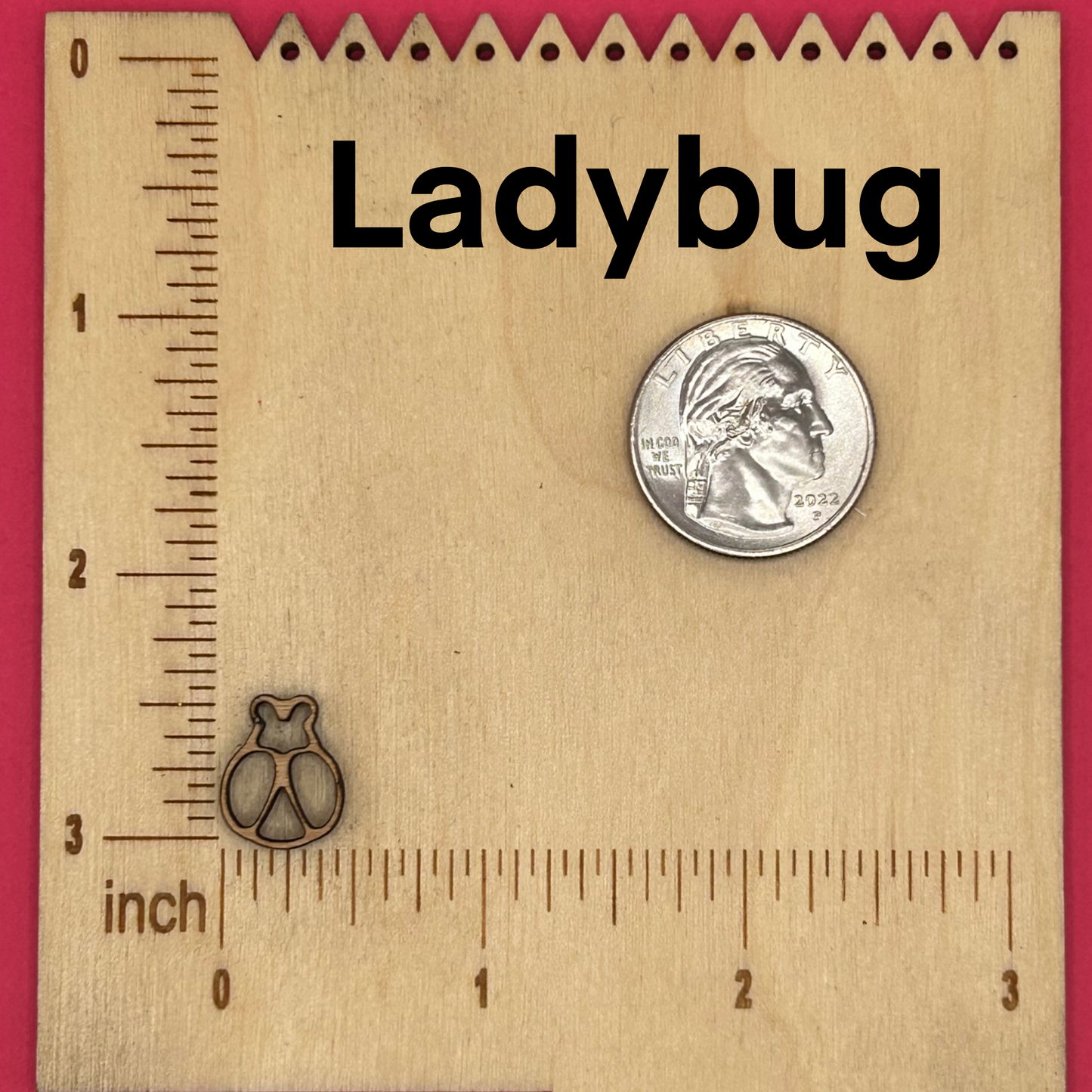 Blank Valentine Studs wooden bezels