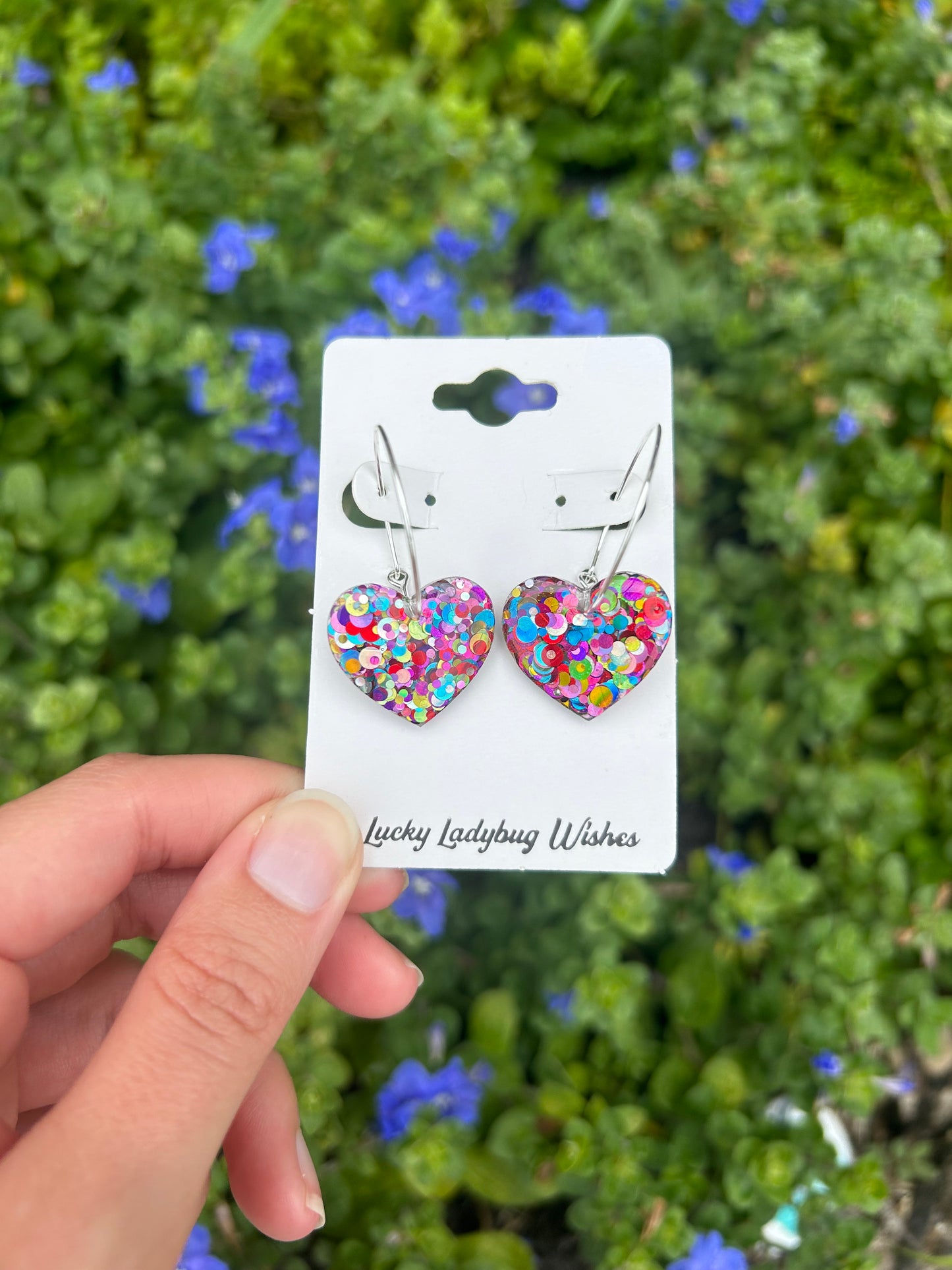 Small Rainbow earrings