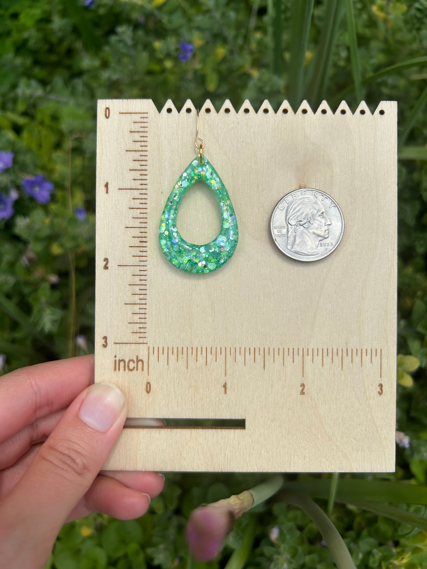 Small Sea-Glass earrings