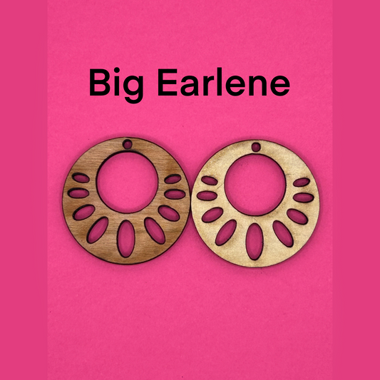Blank Earlene wooden bezel