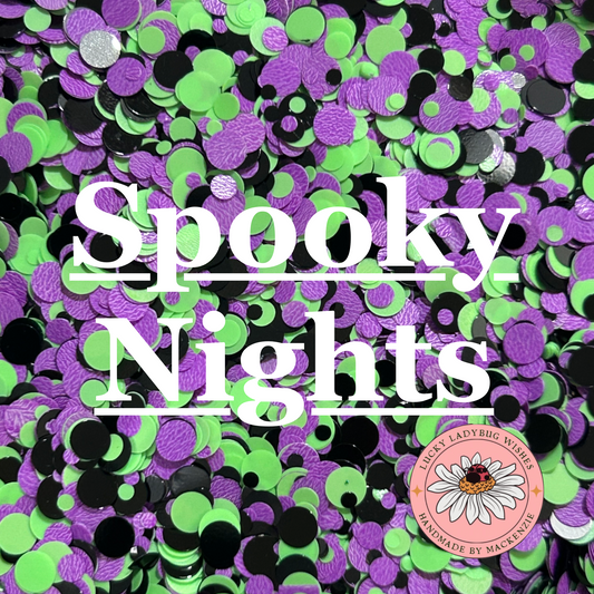 Spooky nights Glitter
