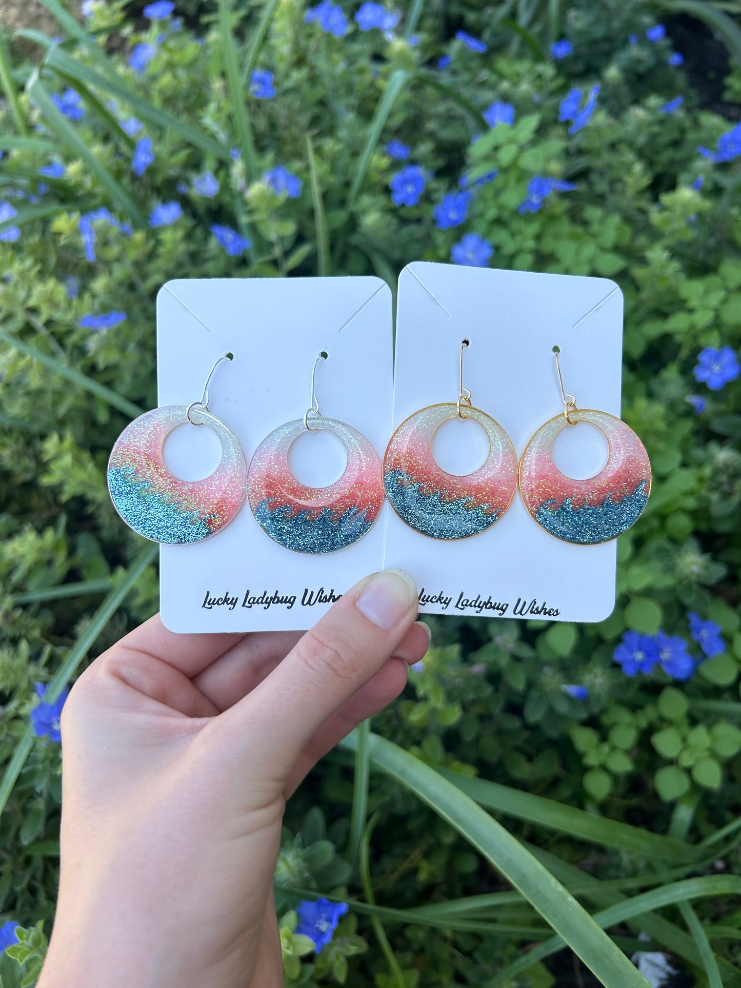 Sunset earrings