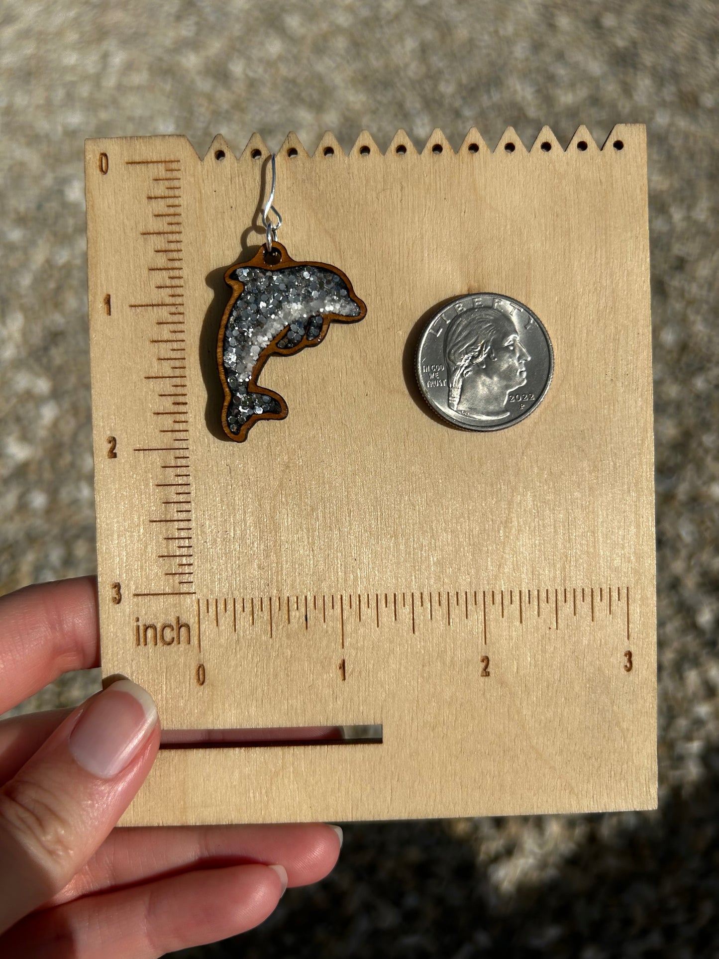 Dolphin earrings