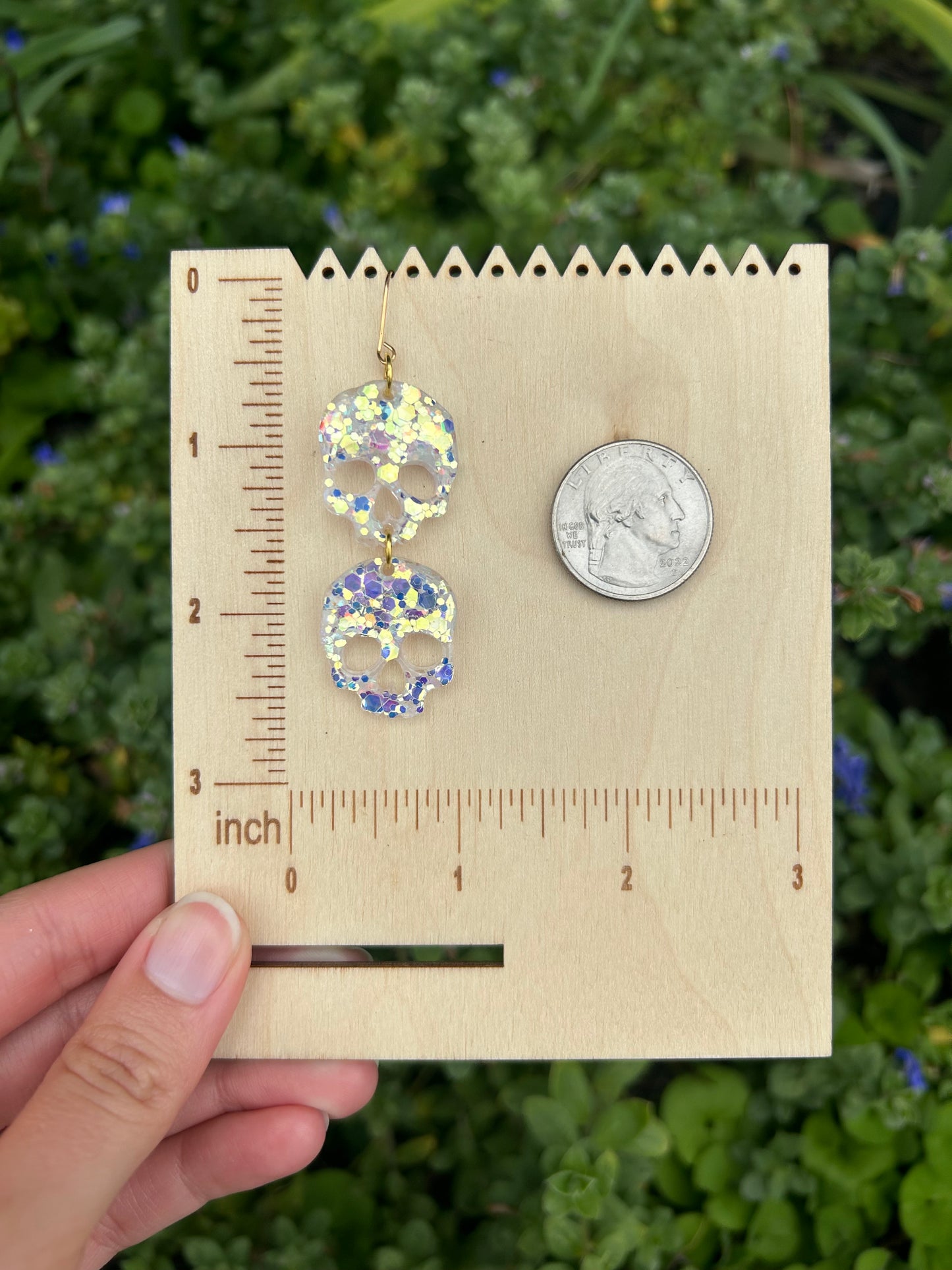 Skull earrings