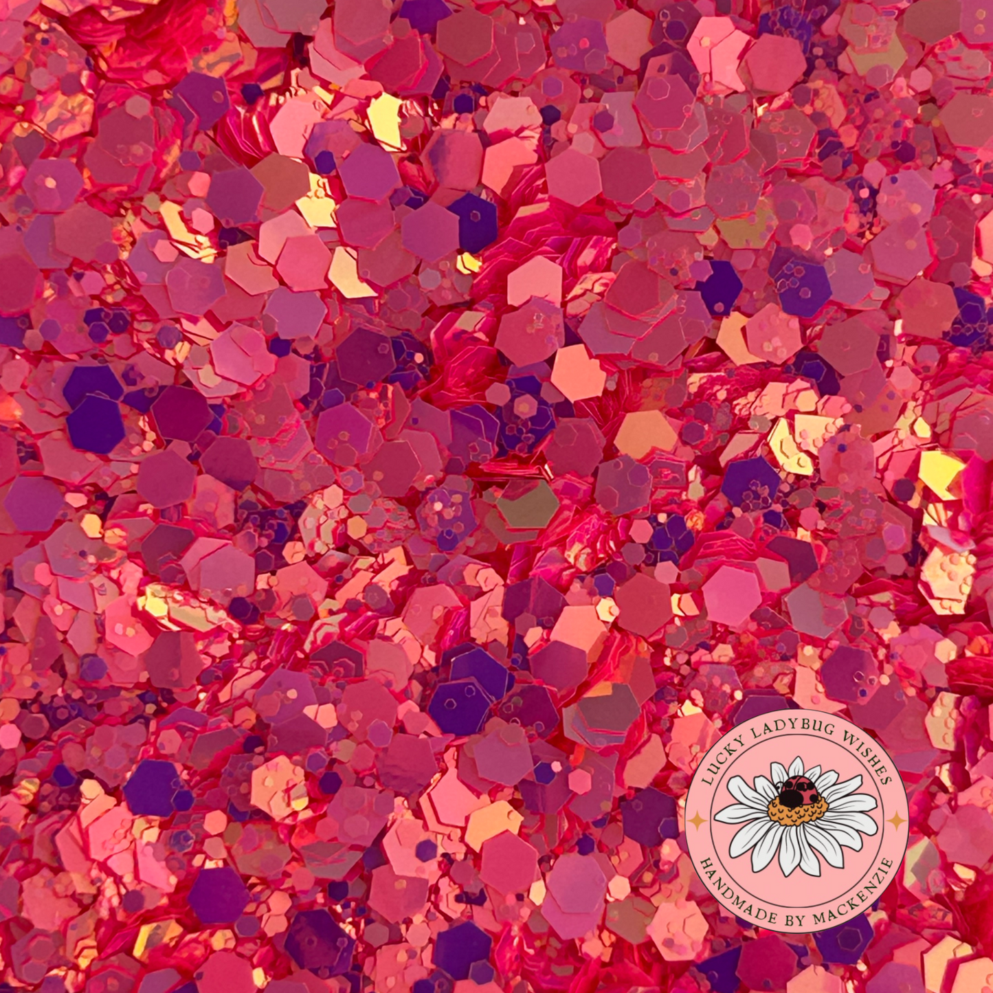 Peony glitter