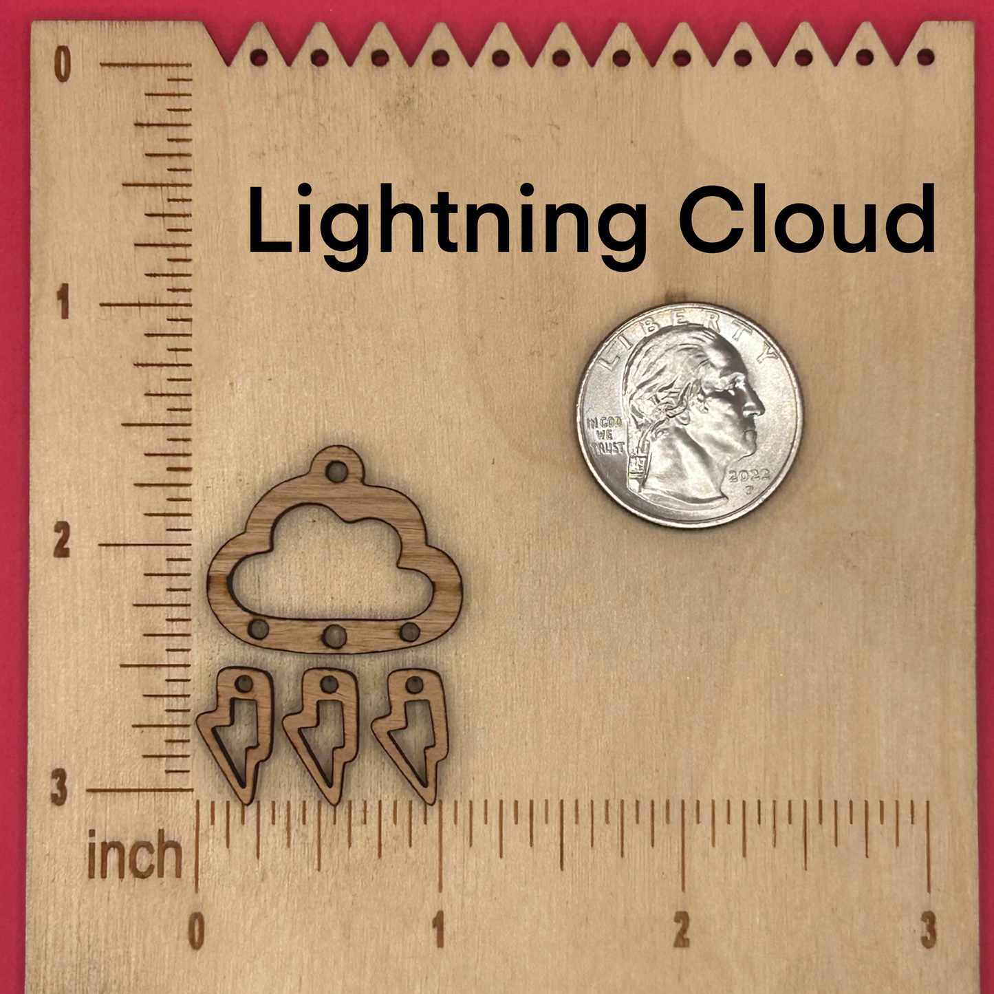 Blank Cloud wooden bezels