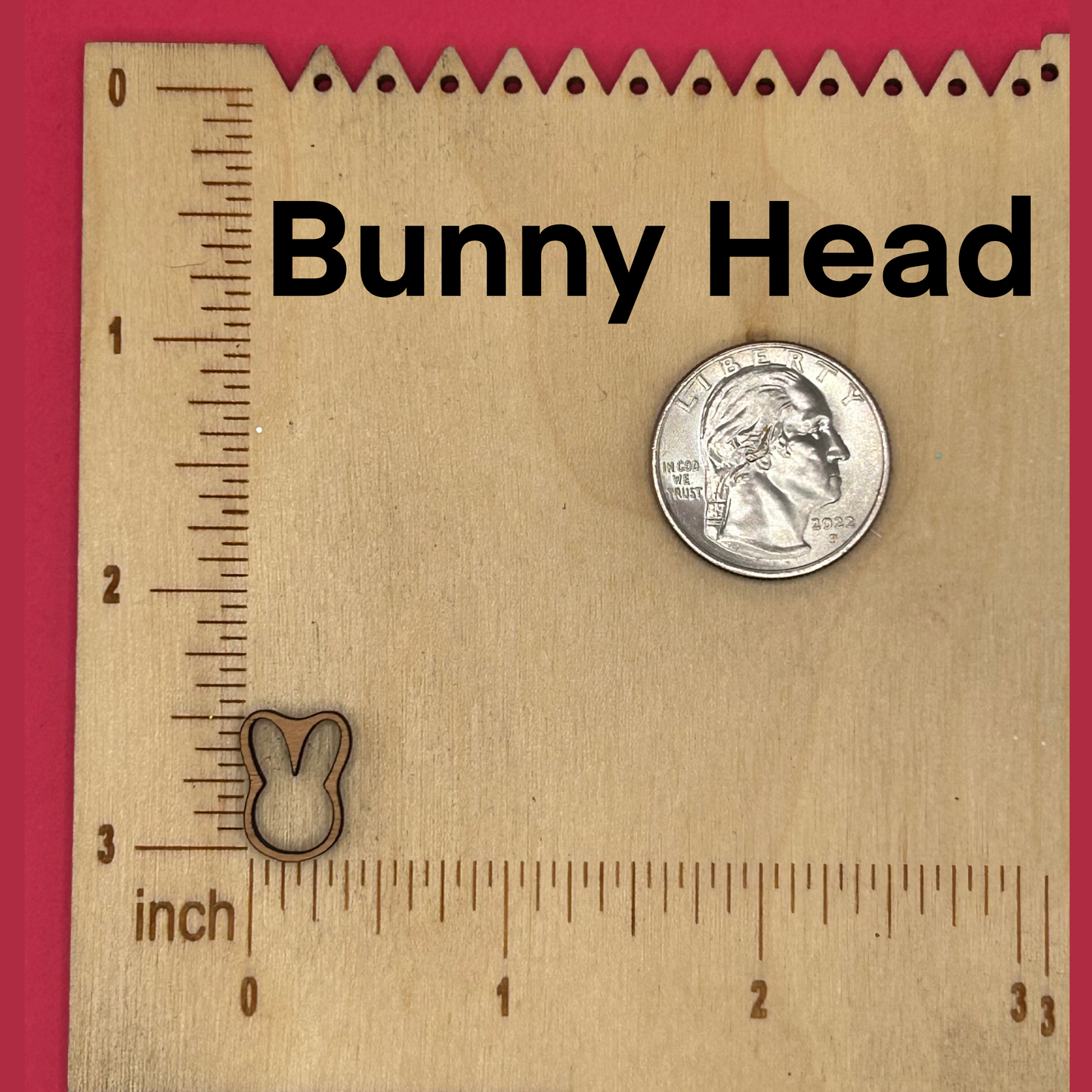 Blank Easter Studs wooden bezels