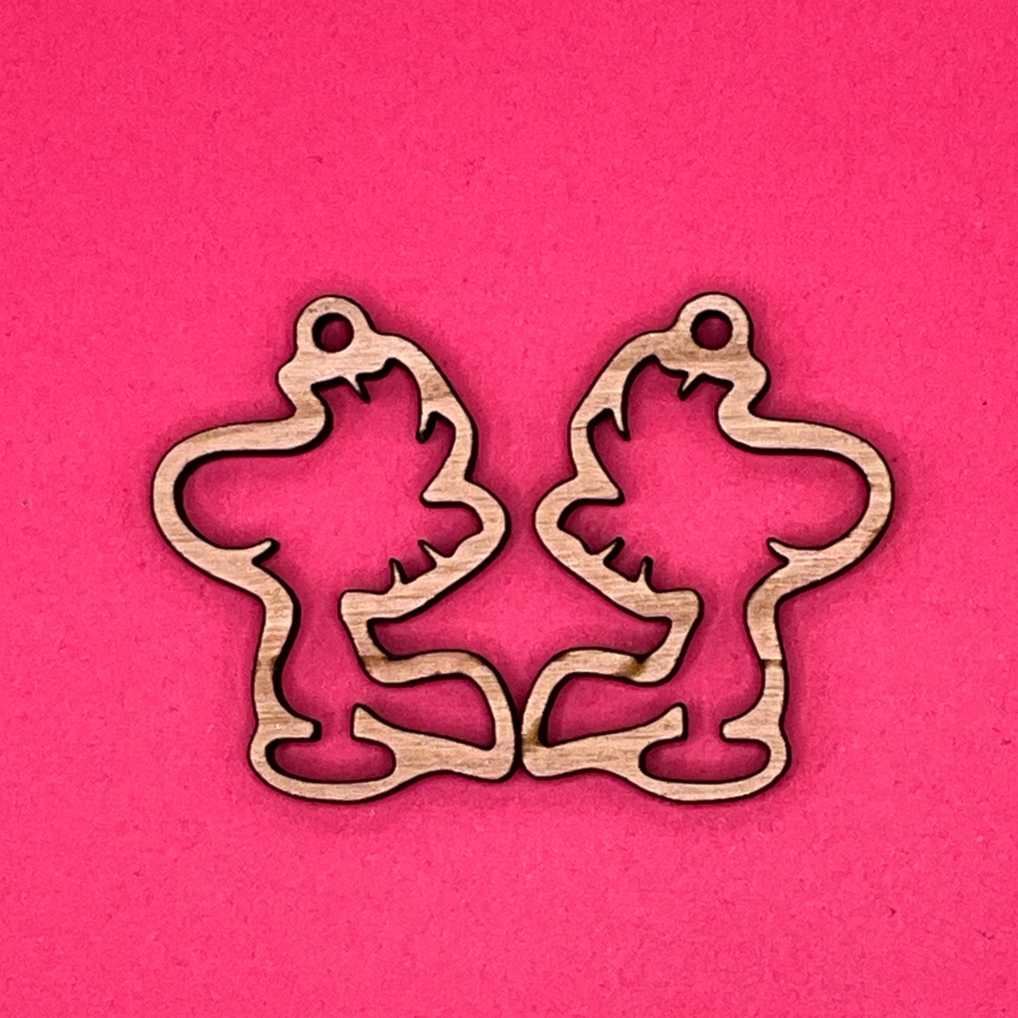 Blank Dog and Bird wooden bezels