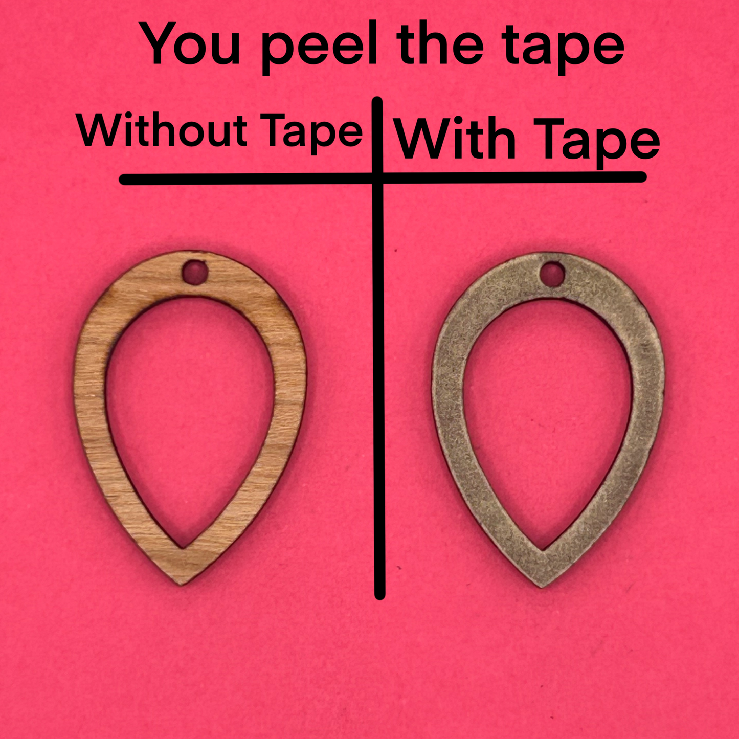 Blank Scales wooden bezels