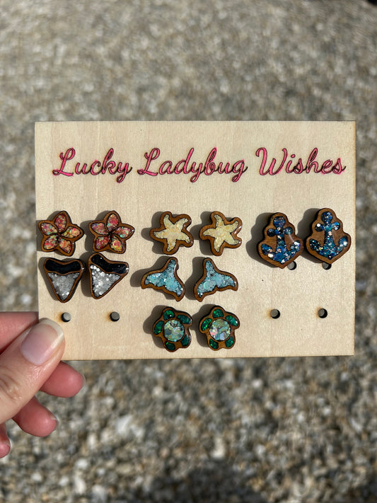 Summer Wooden Studs