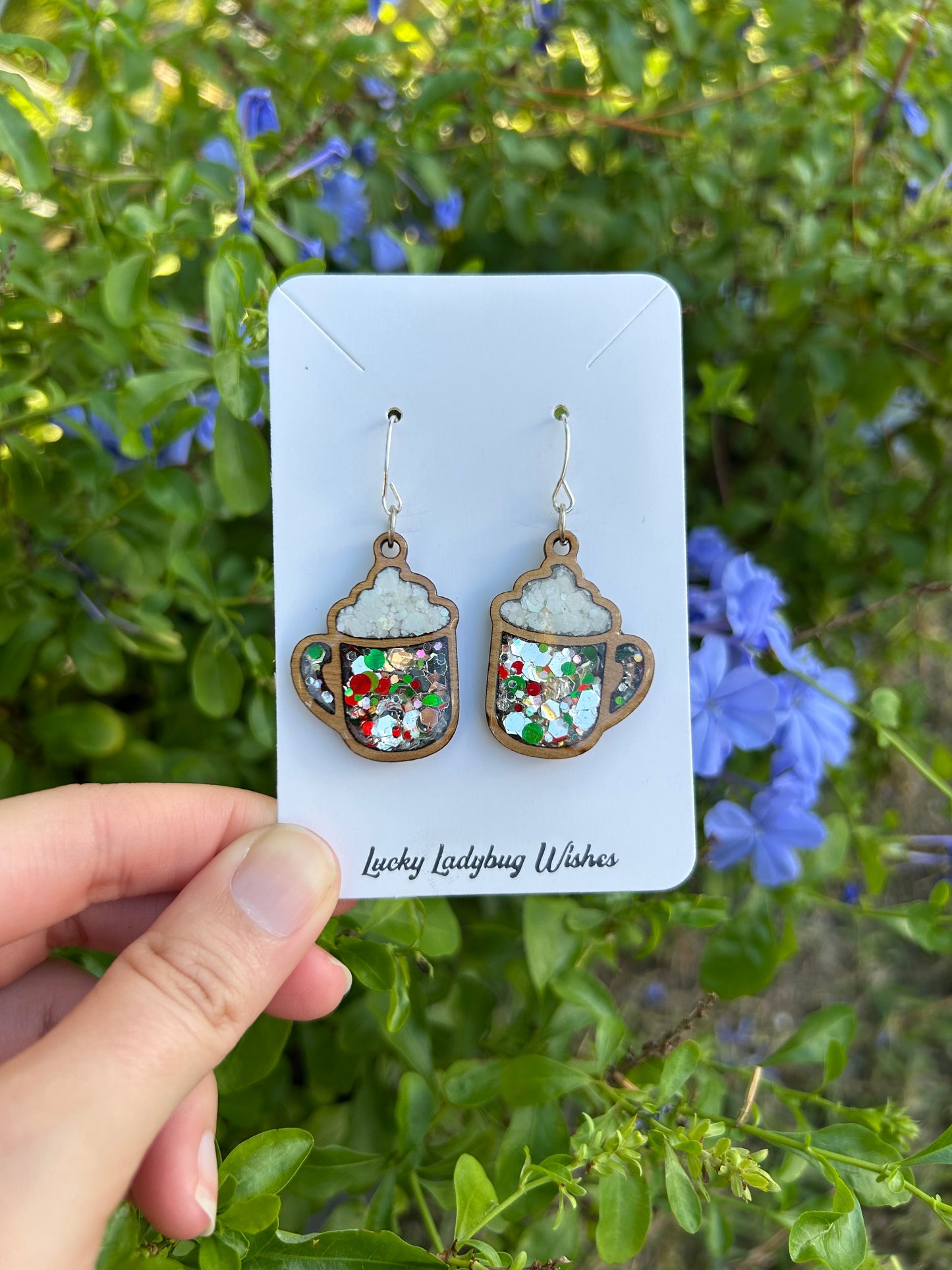 Christmas Mug earrings