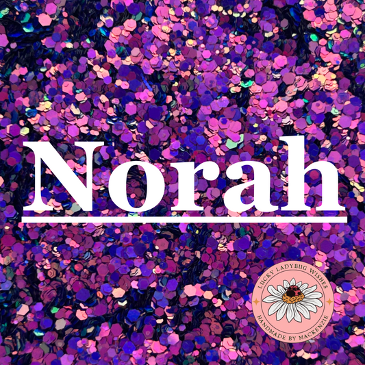 Norah glitter