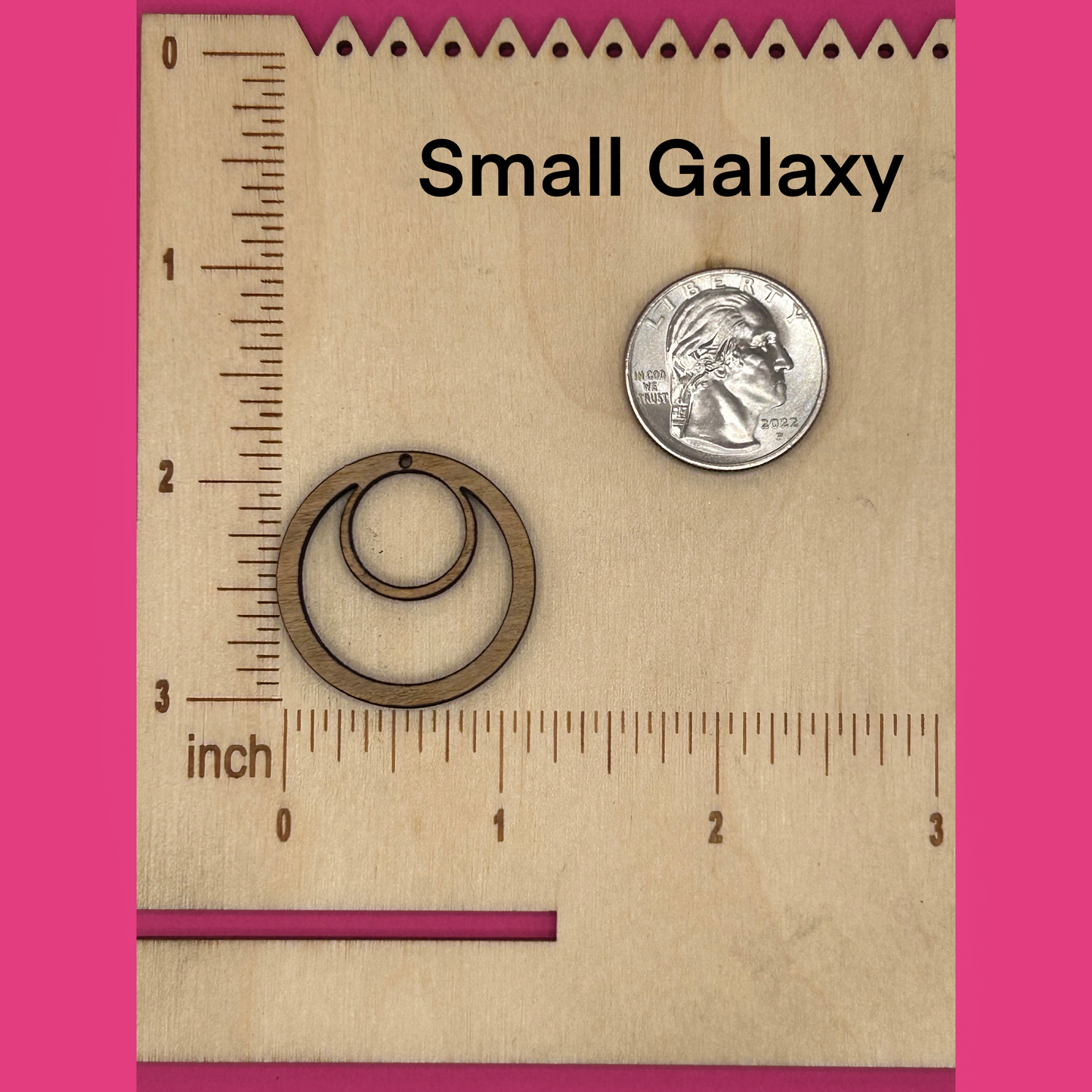 Blank Galaxy wooden bezel