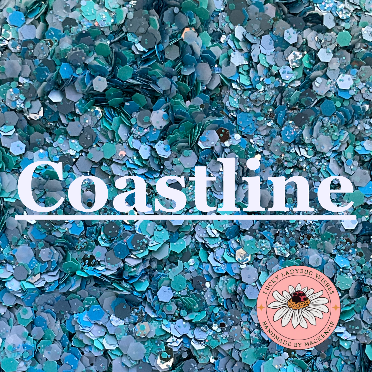 Coastline glitter