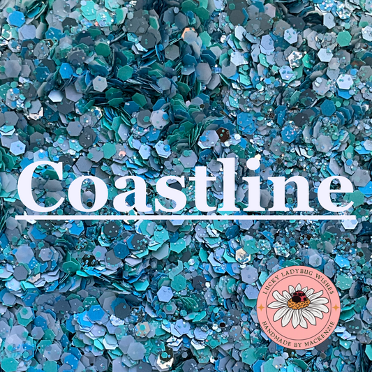 Coastline glitter