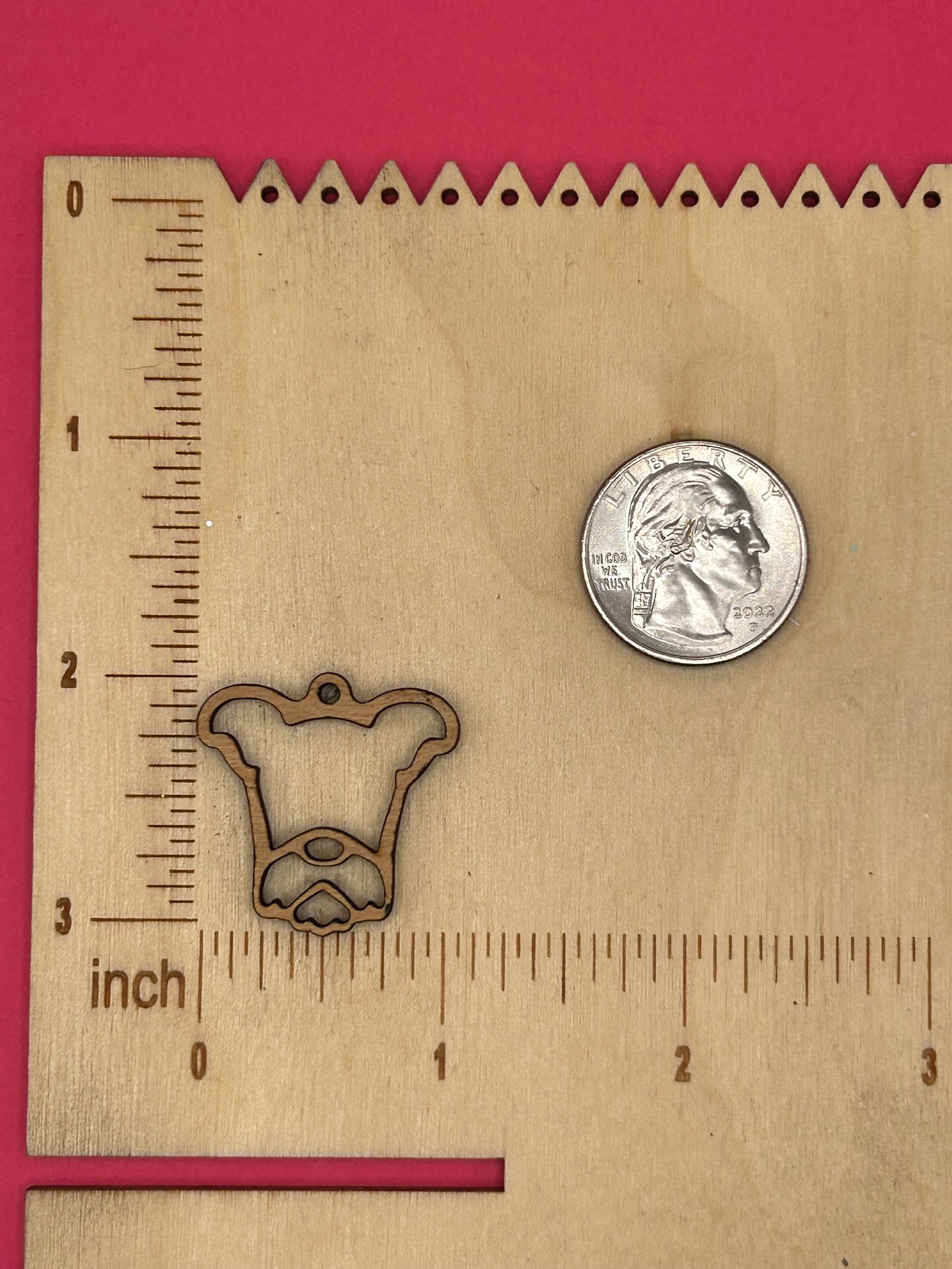 Blank schnauzer wooden bezels