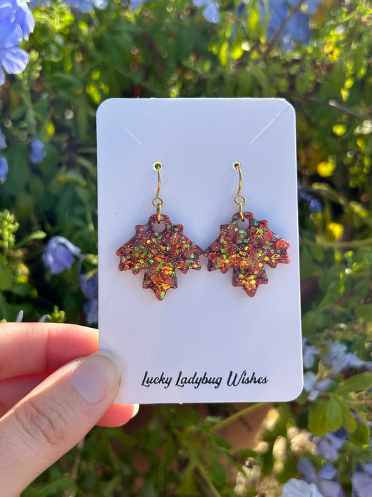 Fall Leaf earrings
