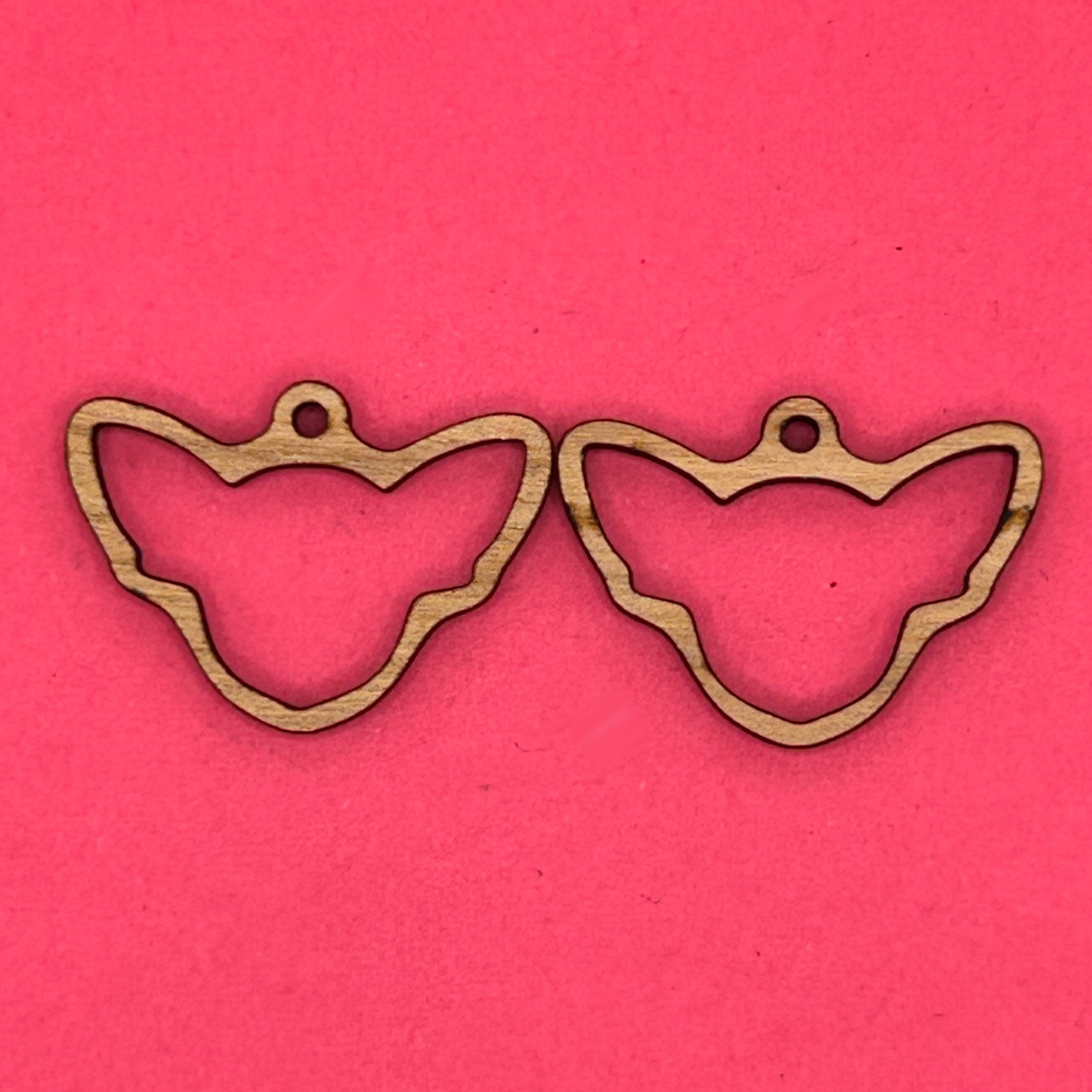 Blank chihuahua wooden bezels