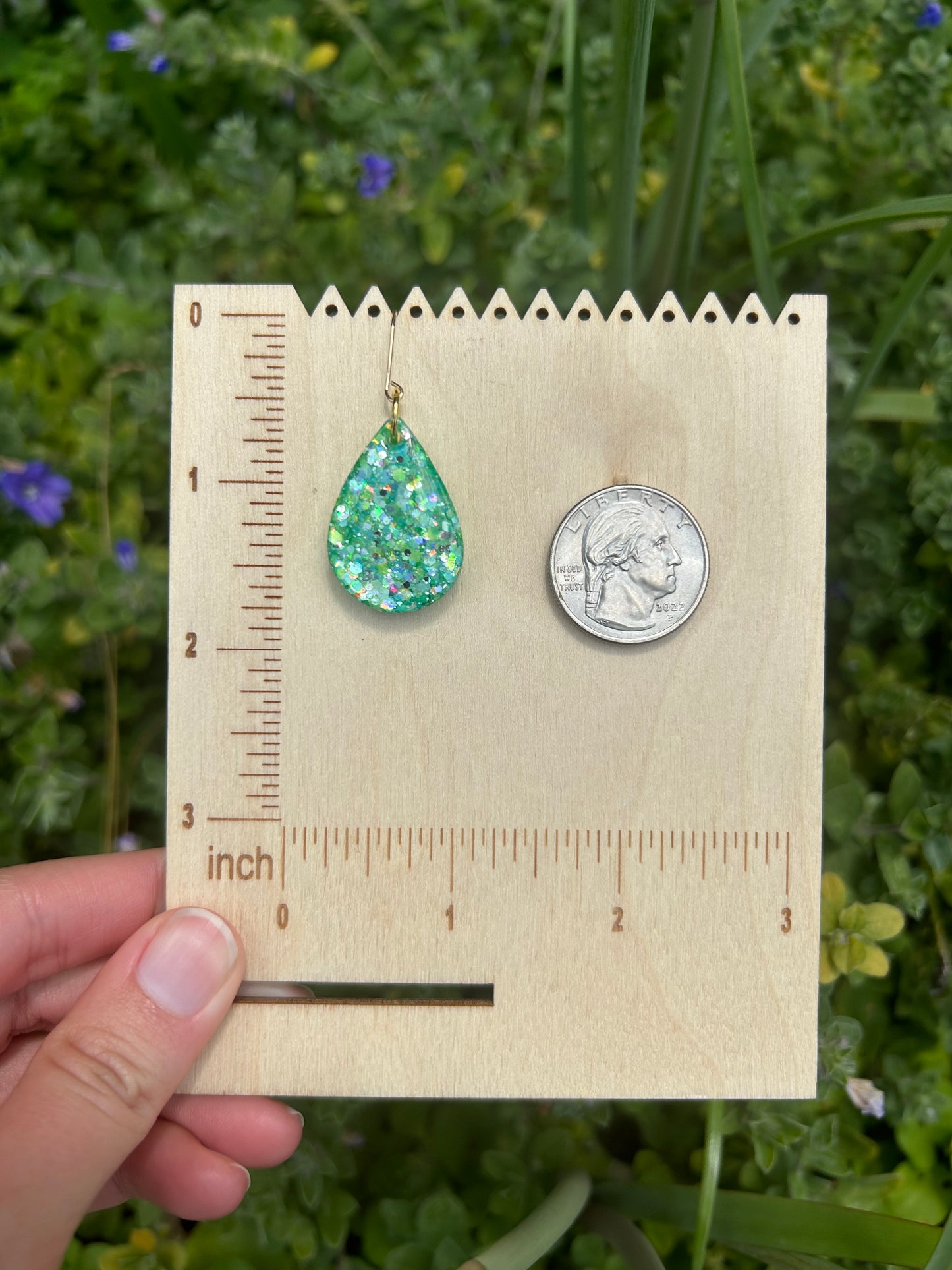 Small Sea-Glass earrings