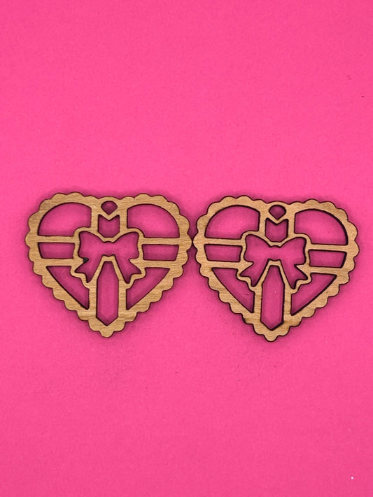 Blank chocolate box wooden bezels